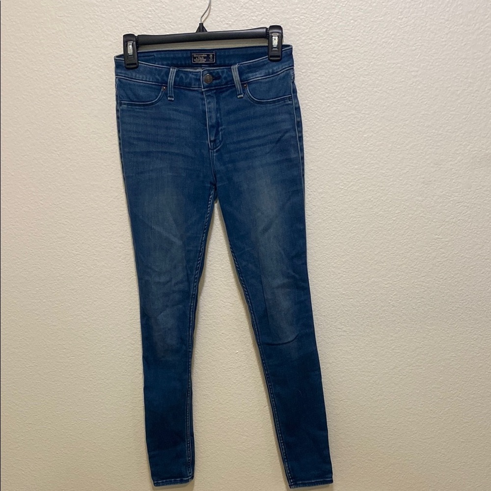 Abercrombie & Fitch Blue Skinny Jeans